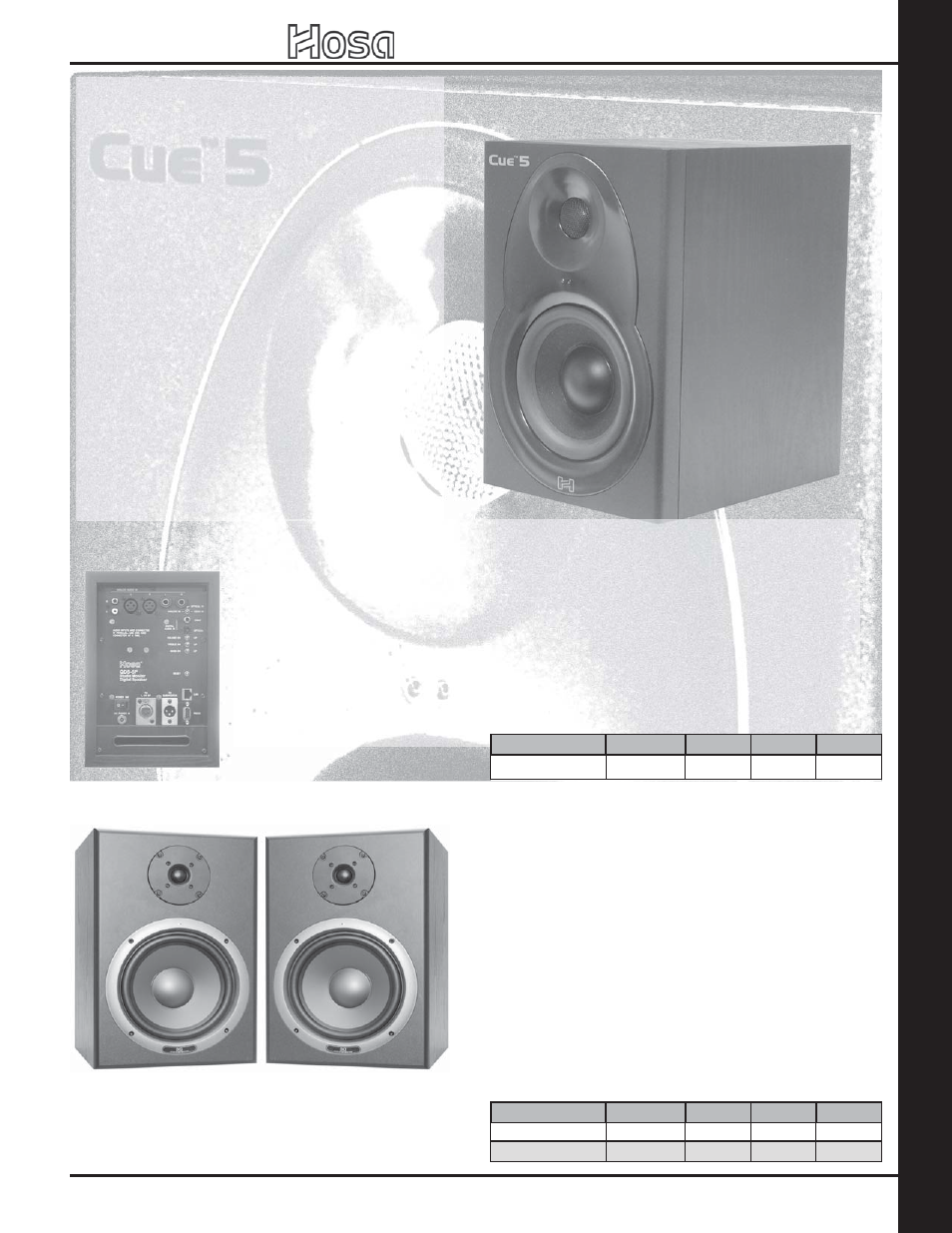 All digital, System, Studio monitoring | Sta ge & studio: monitor s, 2007 retail catalog | Hosa Technology Audio Digital Solutions User Manual | Page 9 / 72