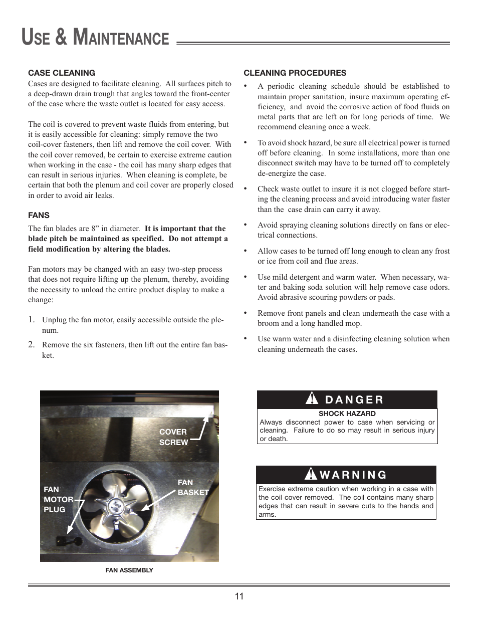 Aintenance | Hill Phoenix P074749F User Manual | Page 13 / 32