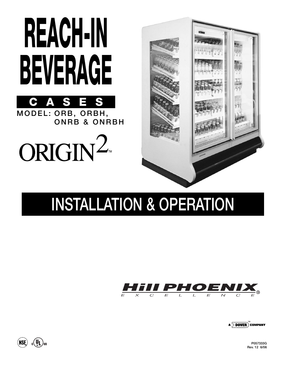 Hill Phoenix ORB User Manual | 44 pages