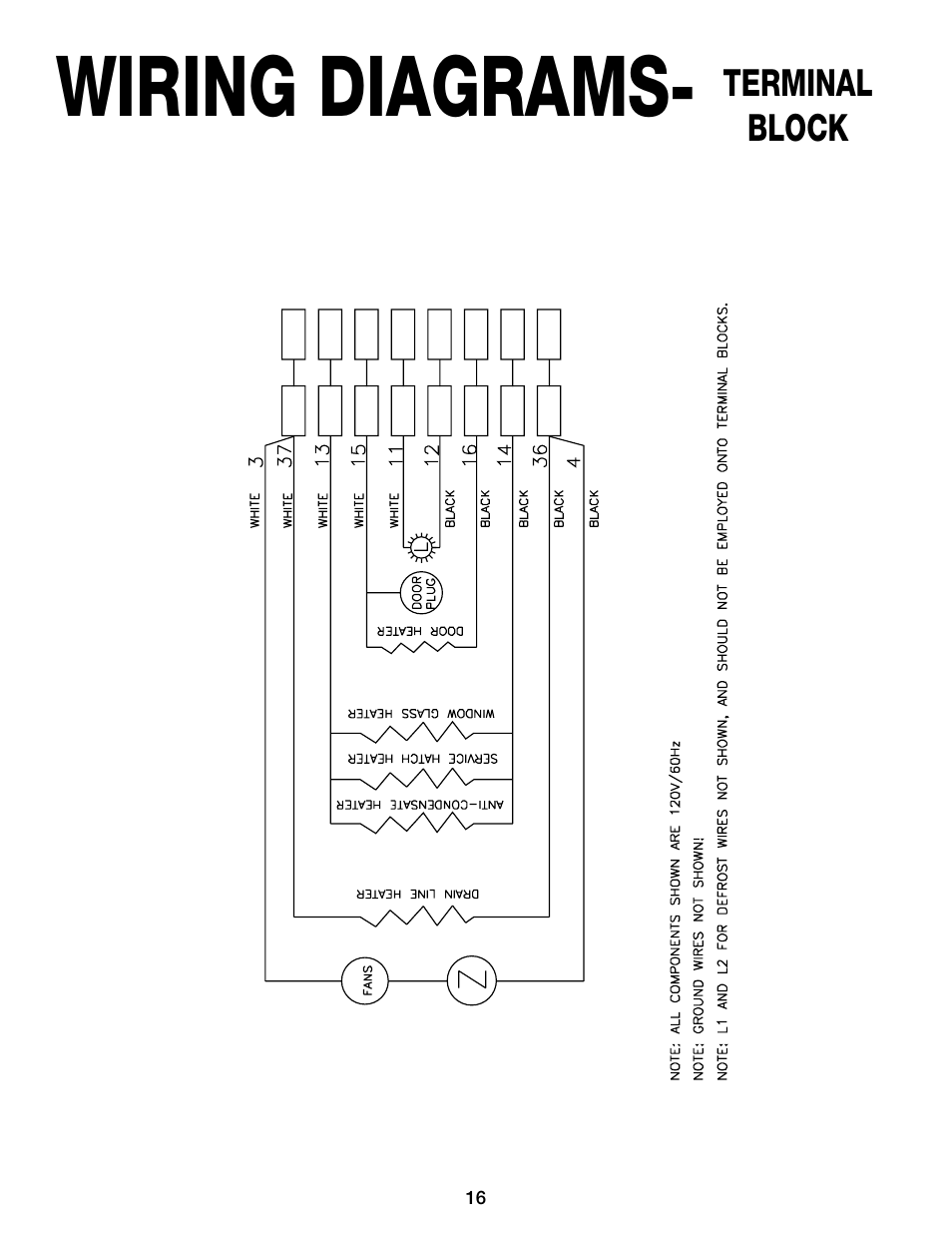 Wiring diagrams | Hill Phoenix KRZH User Manual | Page 20 / 32