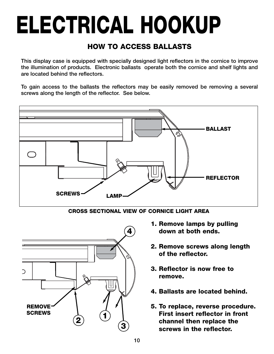 Electrical hookup | Hill Phoenix 05DMA User Manual | Page 14 / 32