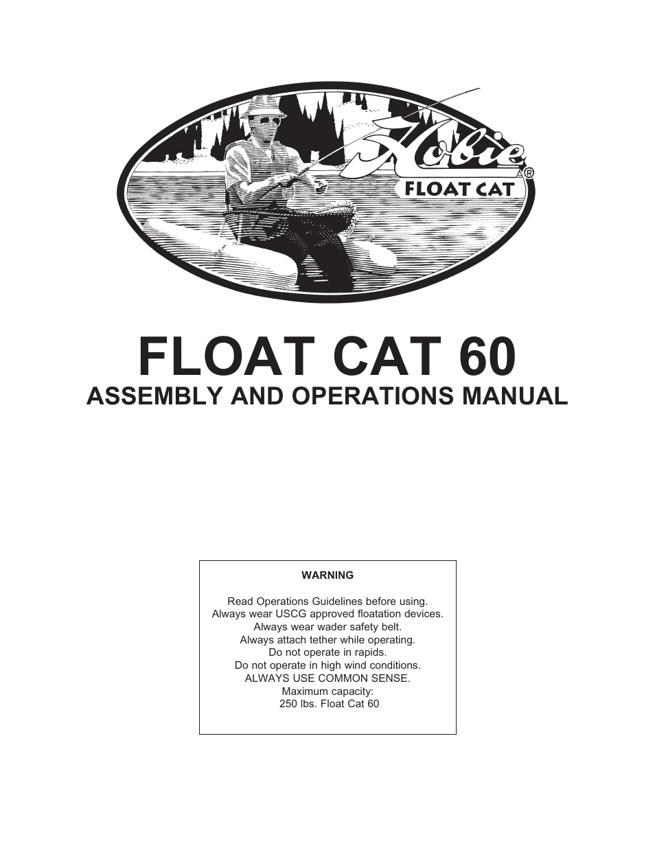 Hobie Float Cat 60 User Manual | 12 pages