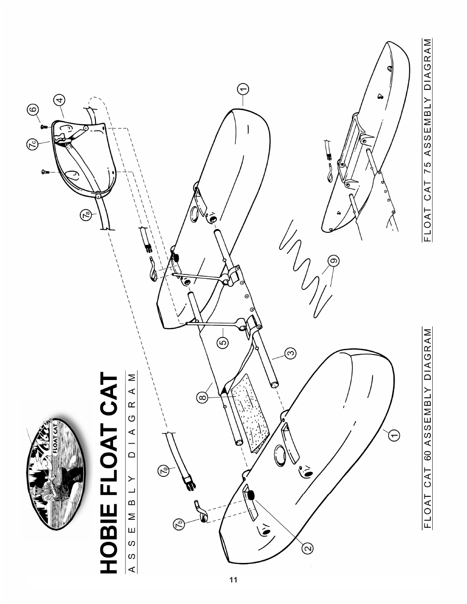 Hobie Float Cat 60 User Manual | Page 11 / 12