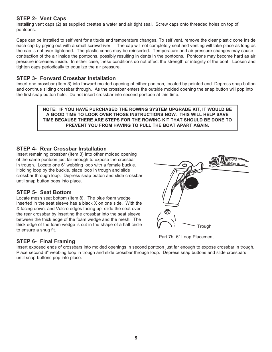 Hobie Float Cat 60 User Manual | Page 5 / 12