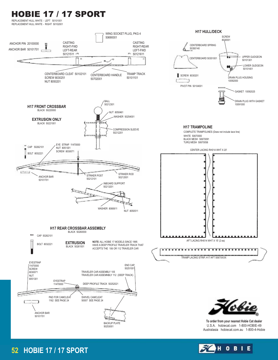 Hobie HOBIE17 User Manual | 4 pages