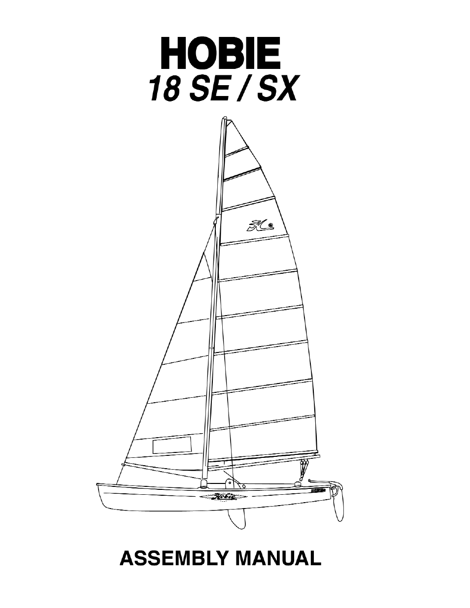 Hobie 18 SX User Manual | 34 pages