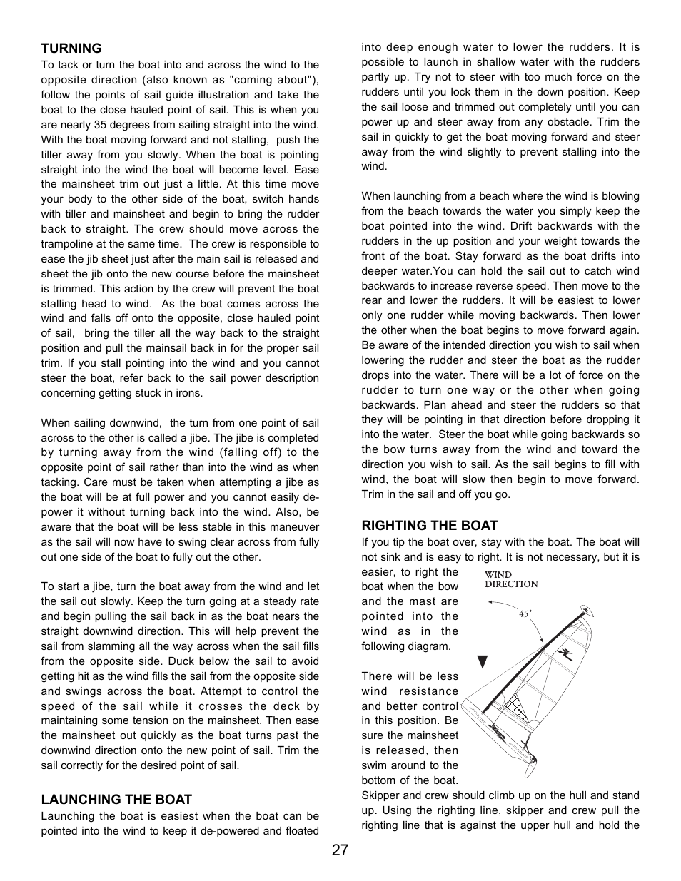 Hobie 18 SX User Manual | Page 29 / 34