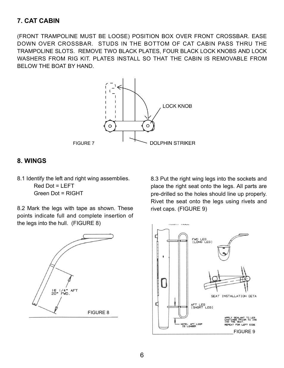 Hobie SPORT CRUISER 21 User Manual | Page 8 / 33