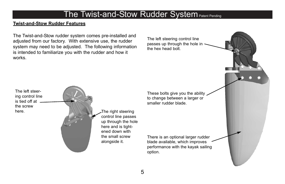 Hobie Twist-and-Stow User Manual | 2 pages