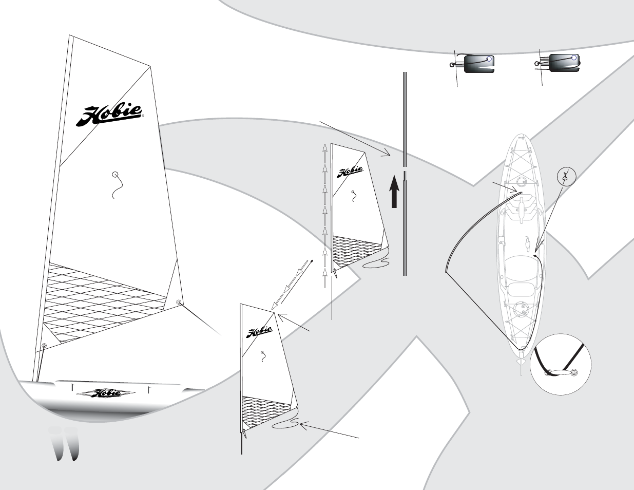 Hobie Tandem Mirage User Manual | 2 pages