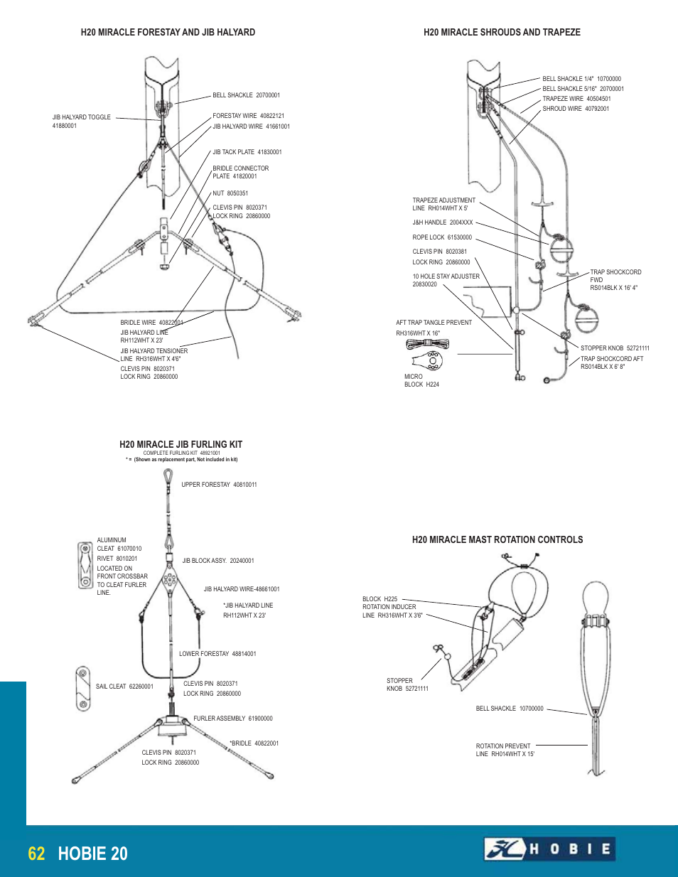 62 hobie 20 | Hobie Miracle 20 User Manual | Page 3 / 4