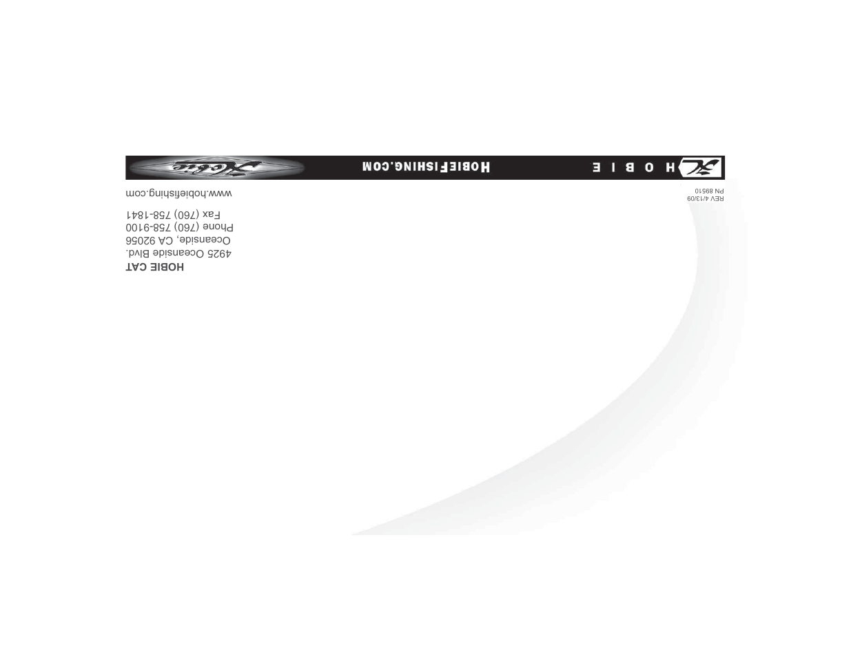 Hobie Mirage Pro Angler 89510 User Manual | Page 16 / 16
