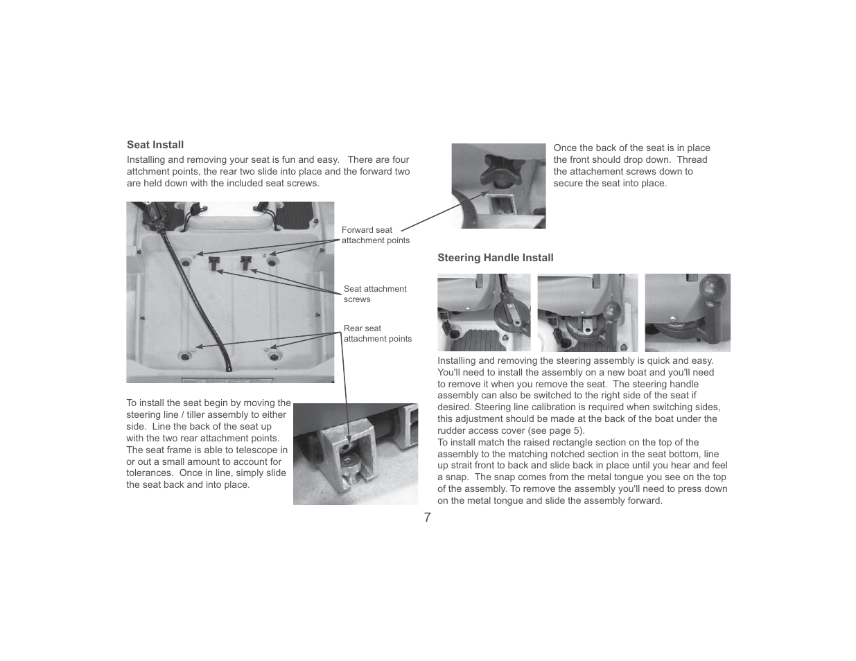 Hobie Mirage Pro Angler 89510 User Manual | Page 8 / 16