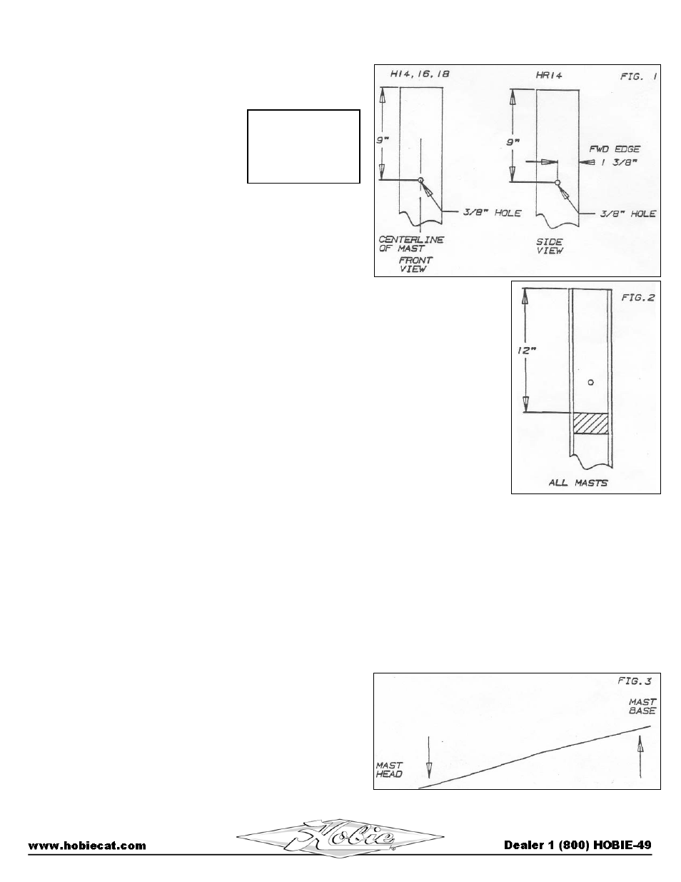 Hobie HR14 User Manual | 1 page