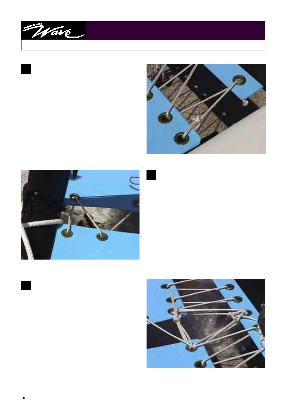 Trampoline trampoline fittings | Hobie Wave BP250 User Manual | Page 4 / 12