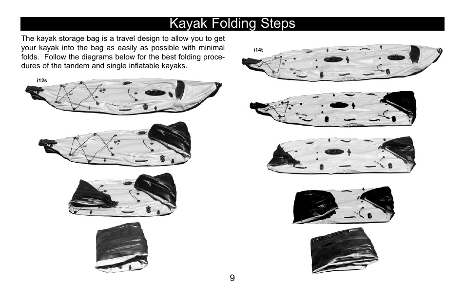 Kayak folding steps | Hobie Mirage i12s User Manual | Page 10 / 24