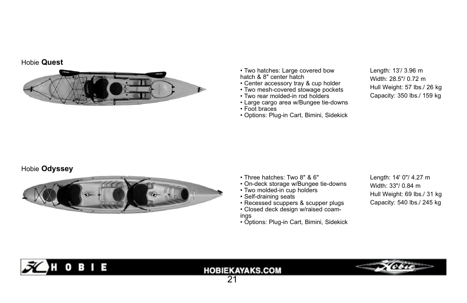 Hobie Mirage i12s User Manual | Page 23 / 24