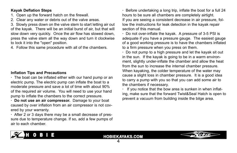 Hobie Mirage i12s User Manual | Page 5 / 24