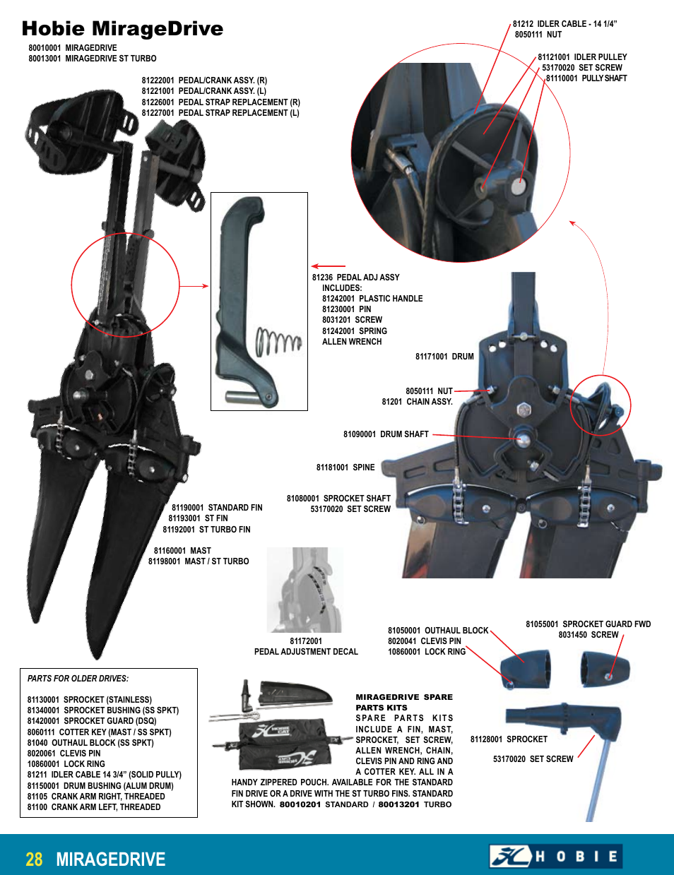 Hobie miragedrive, 28 miragedrive adventure island 29 | Hobie Paddle User Manual | Page 3 / 6