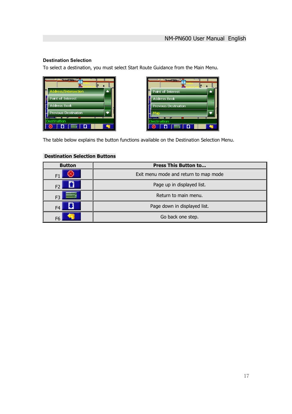 Horizon Navigation NM-PN600 User Manual | Page 17 / 38