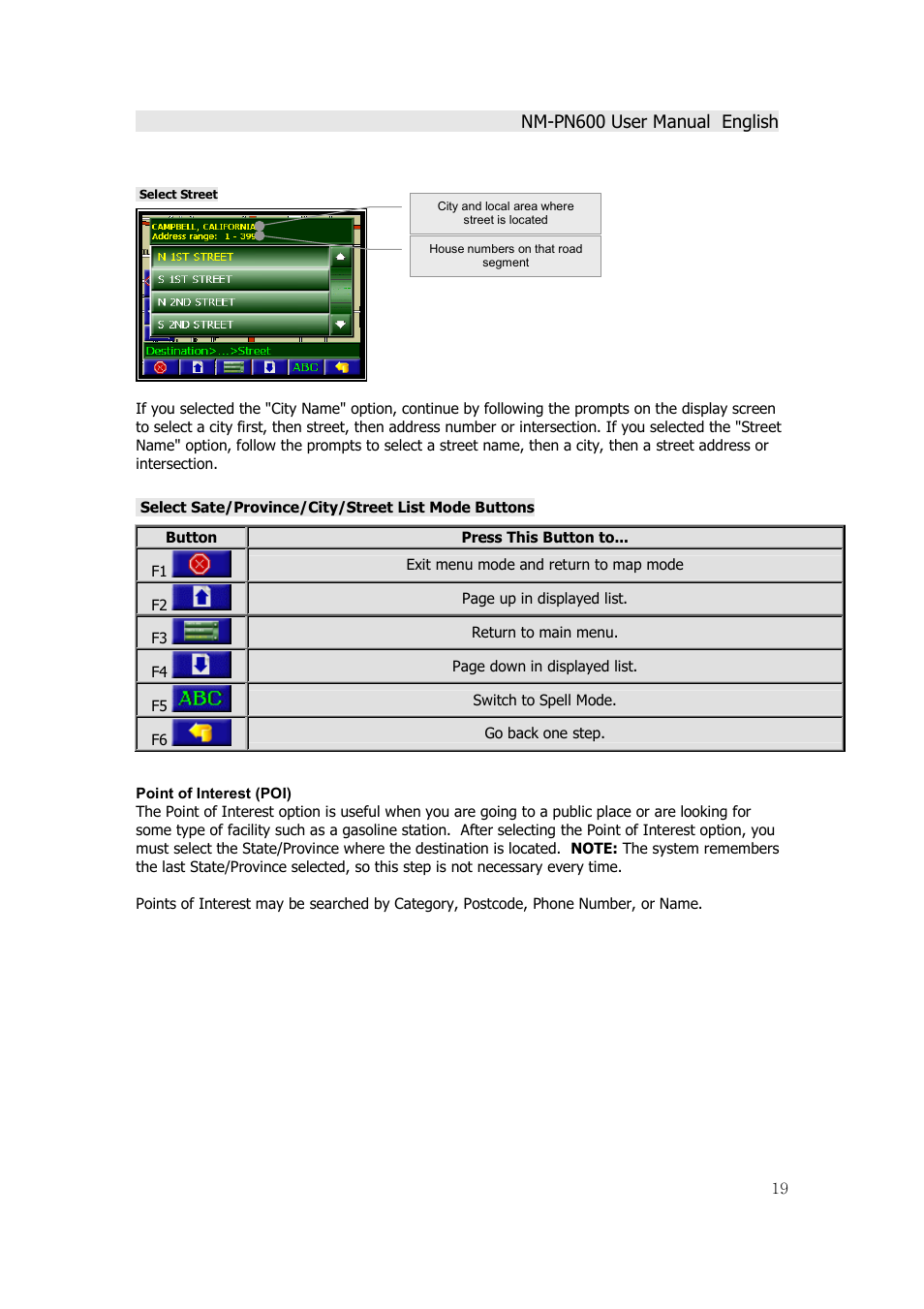 Horizon Navigation NM-PN600 User Manual | Page 19 / 38