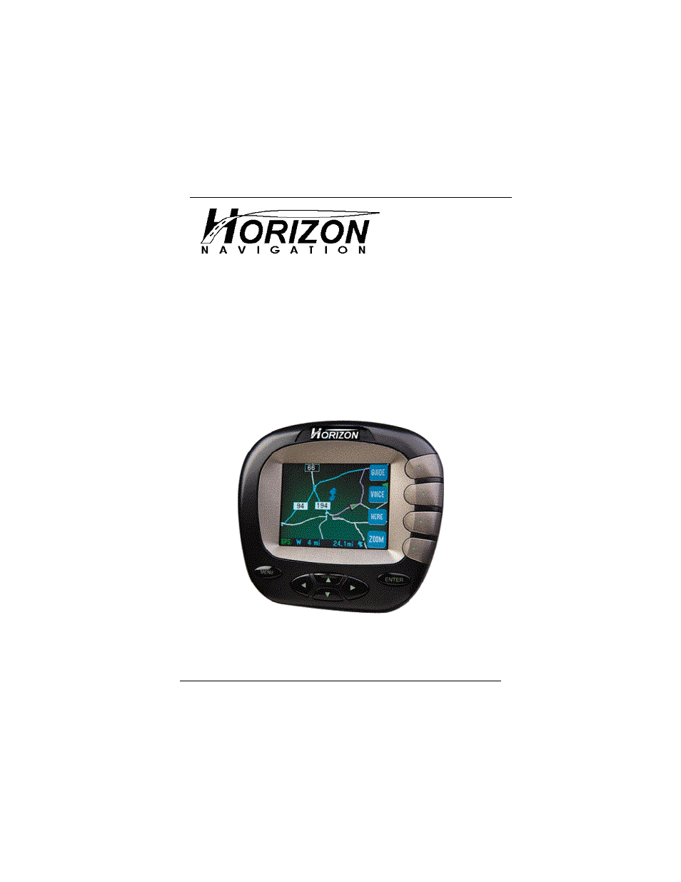 Horizon Navigation NavMate Car GPS Receiver User Manual | 68 pages