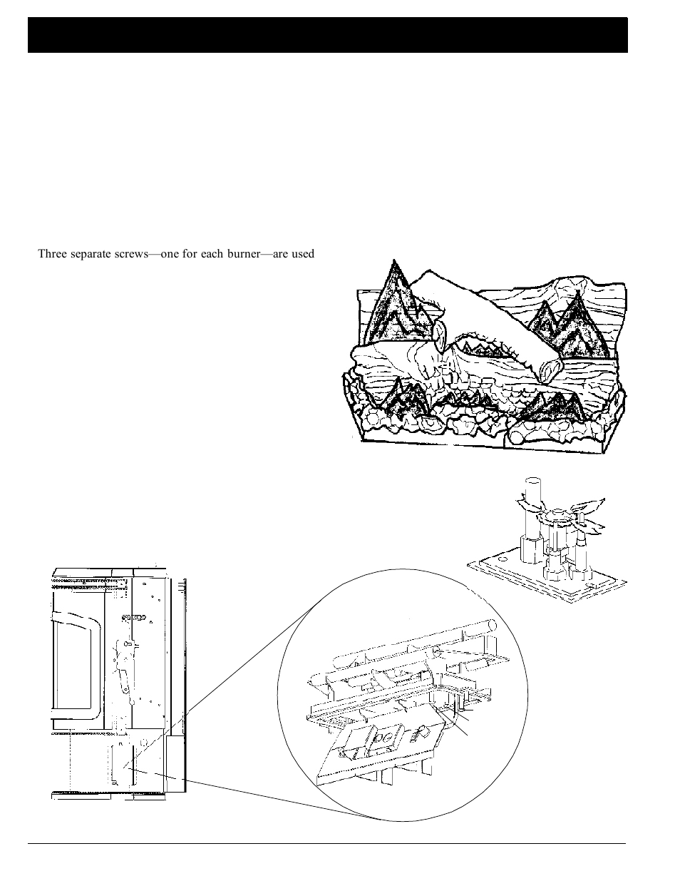 Air shutter adjustment, Monitoring the gas flame | Harman Stove Company 929 DV User Manual | Page 11 / 24