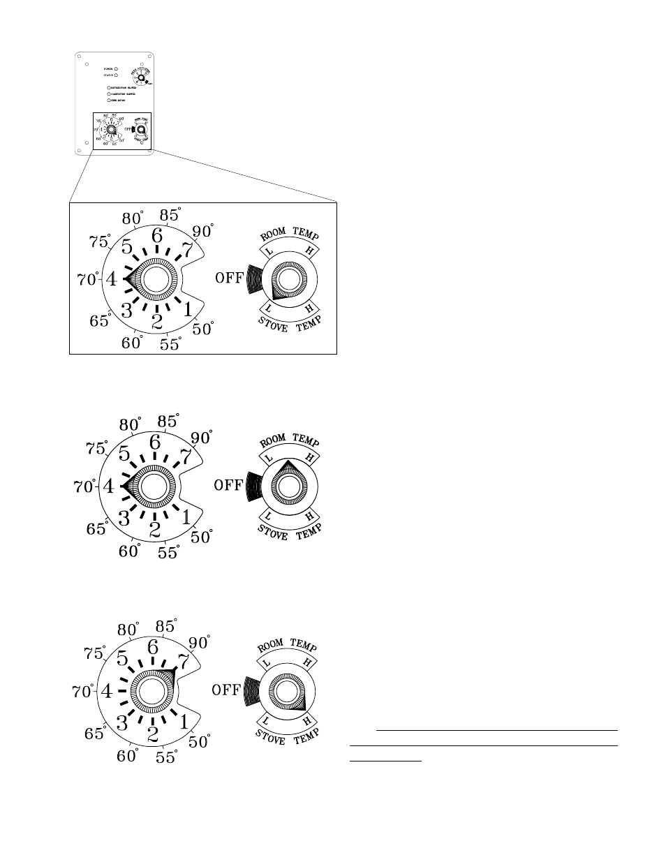 When to use "stove temp mode, When to use "room temp mode, Shut-down procedure | Harman Stove Company R6 User Manual | Page 12 / 13