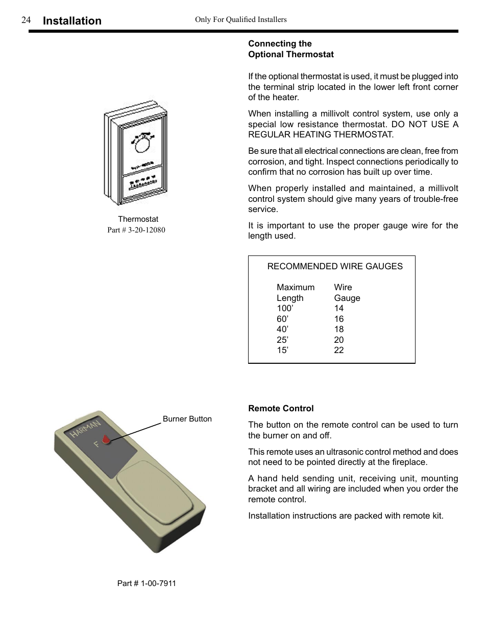 Installation | Harman Stove Company XL User Manual | Page 24 / 34