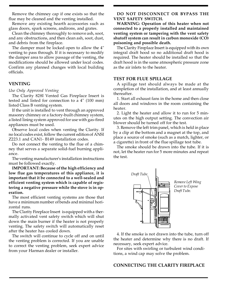 Harman Stove Company 828i User Manual | Page 6 / 23