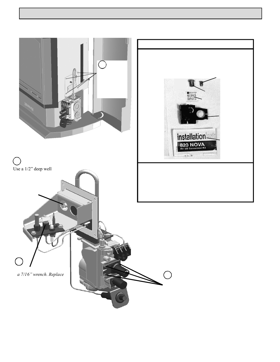 14 installation, Changing to natural gas | Harman Stove Company Conquest Gas Stove User Manual | Page 14 / 30