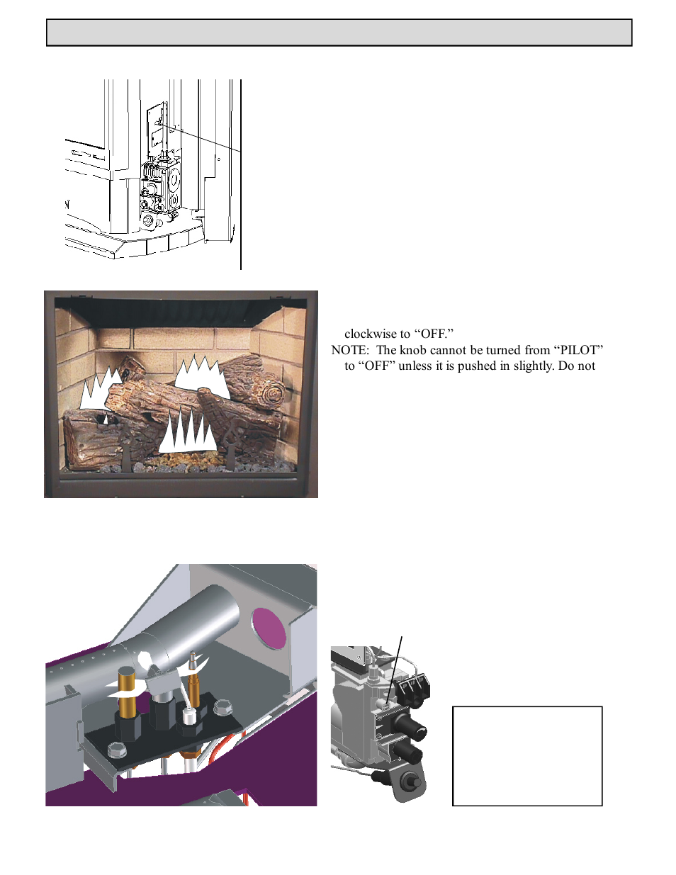 6operation | Harman Stove Company Conquest Gas Stove User Manual | Page 6 / 30