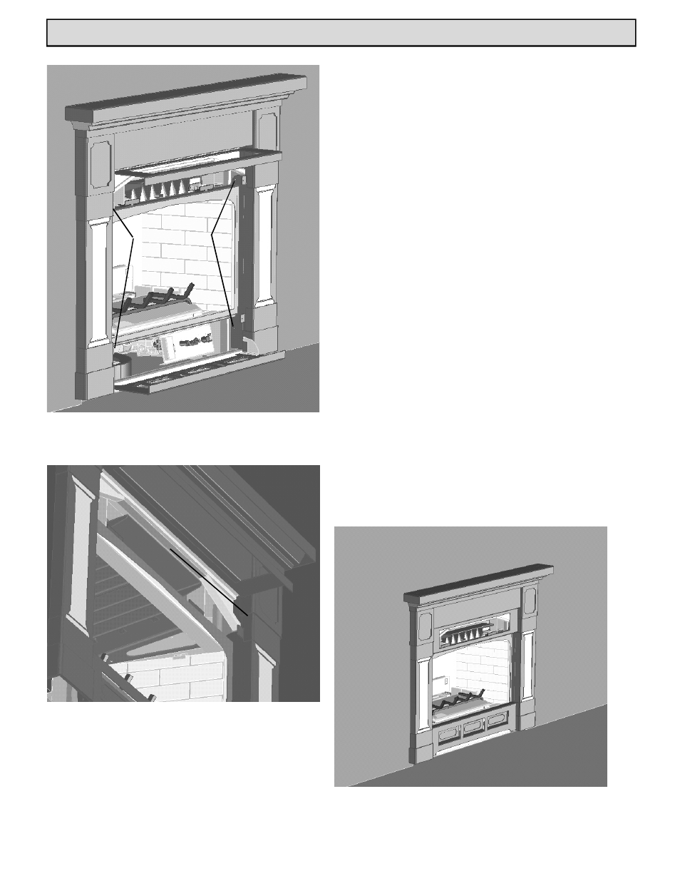 Installation, Mounting the victorian face | Harman Stove Company HB 38 DV User Manual | Page 18 / 46