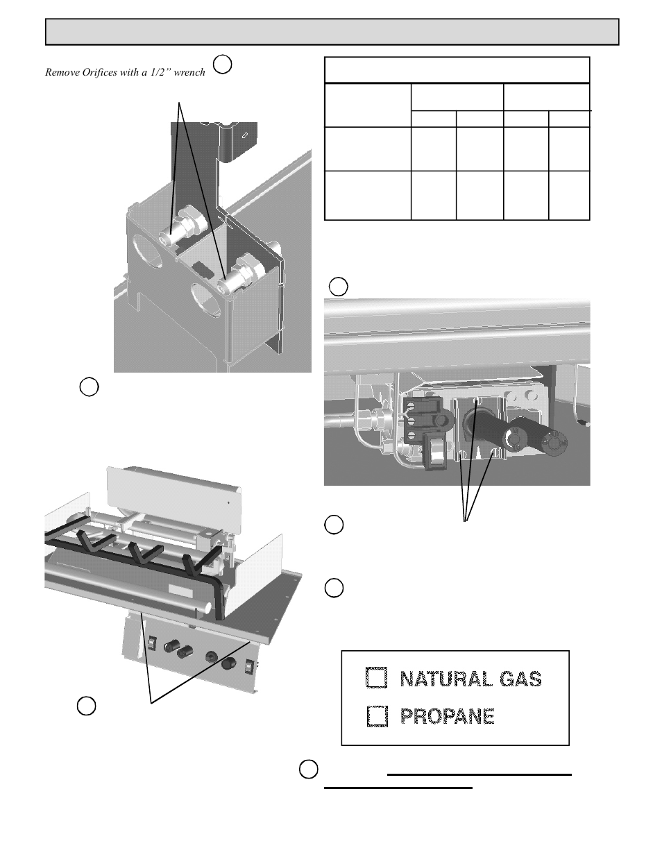 Installation, Vent natural propane top rear | Harman Stove Company HB 38 DV User Manual | Page 26 / 46