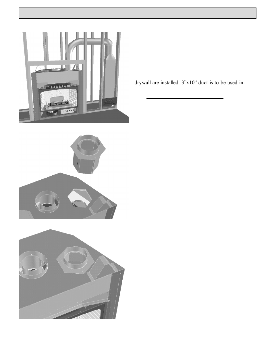 Installation (options), Optional wall register kit | Harman Stove Company HB 38 DV User Manual | Page 30 / 46