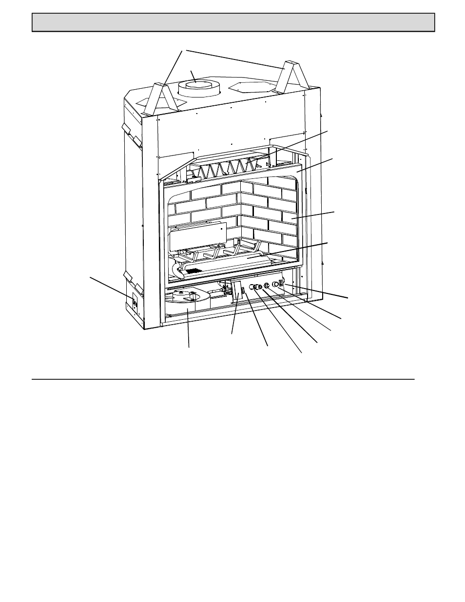 Specifications, Top vent rear vent | Harman Stove Company HB 38 DV User Manual | Page 8 / 46
