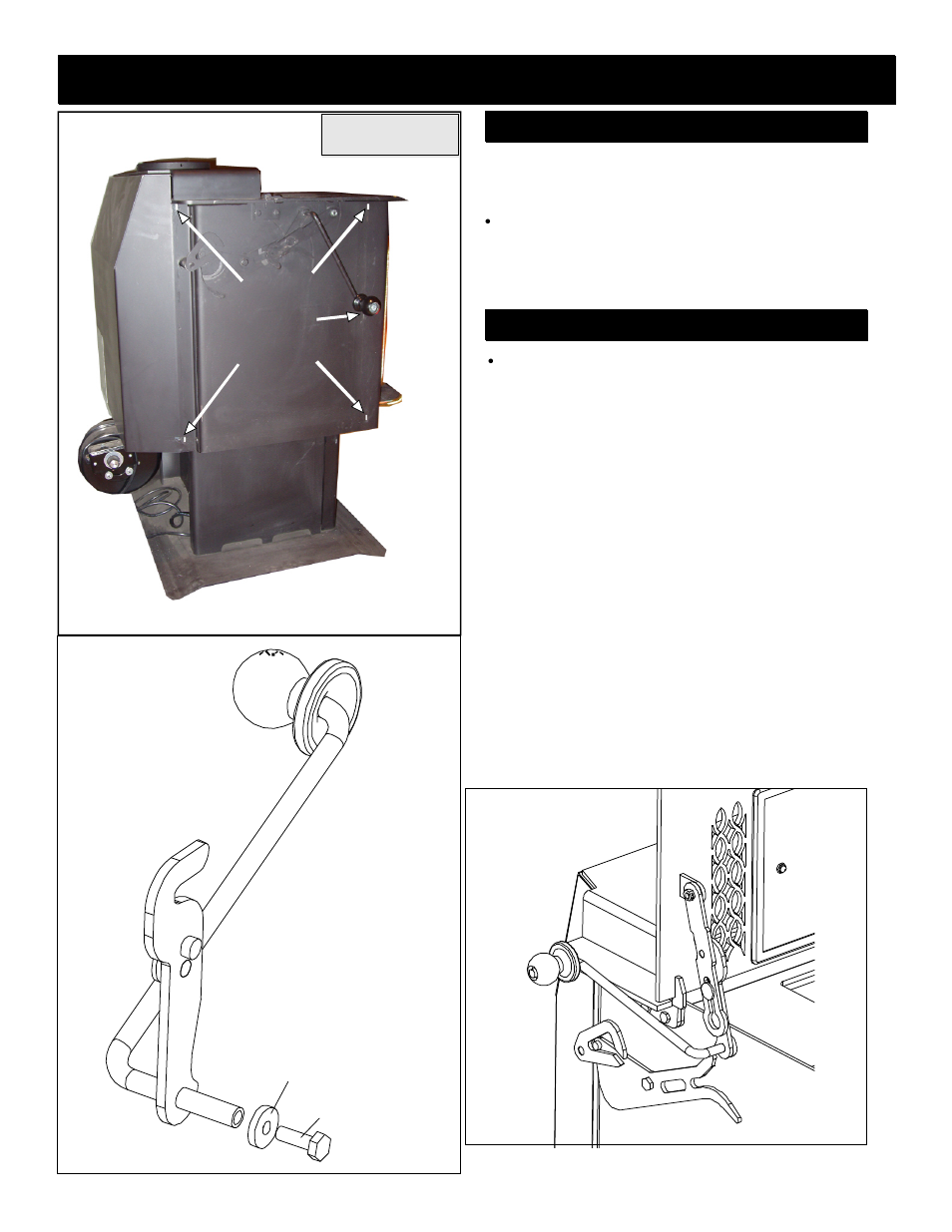 Exception linkage installation | Harman Stove Company HARMAN TL200 User Manual | Page 14 / 23