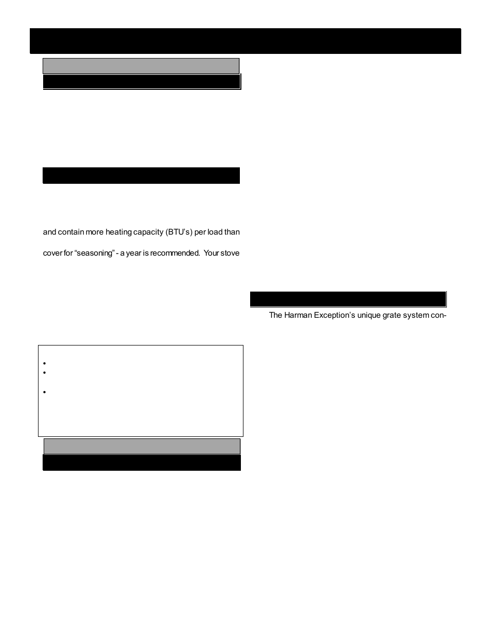 Operation | Harman Stove Company HARMAN TL200 User Manual | Page 5 / 23