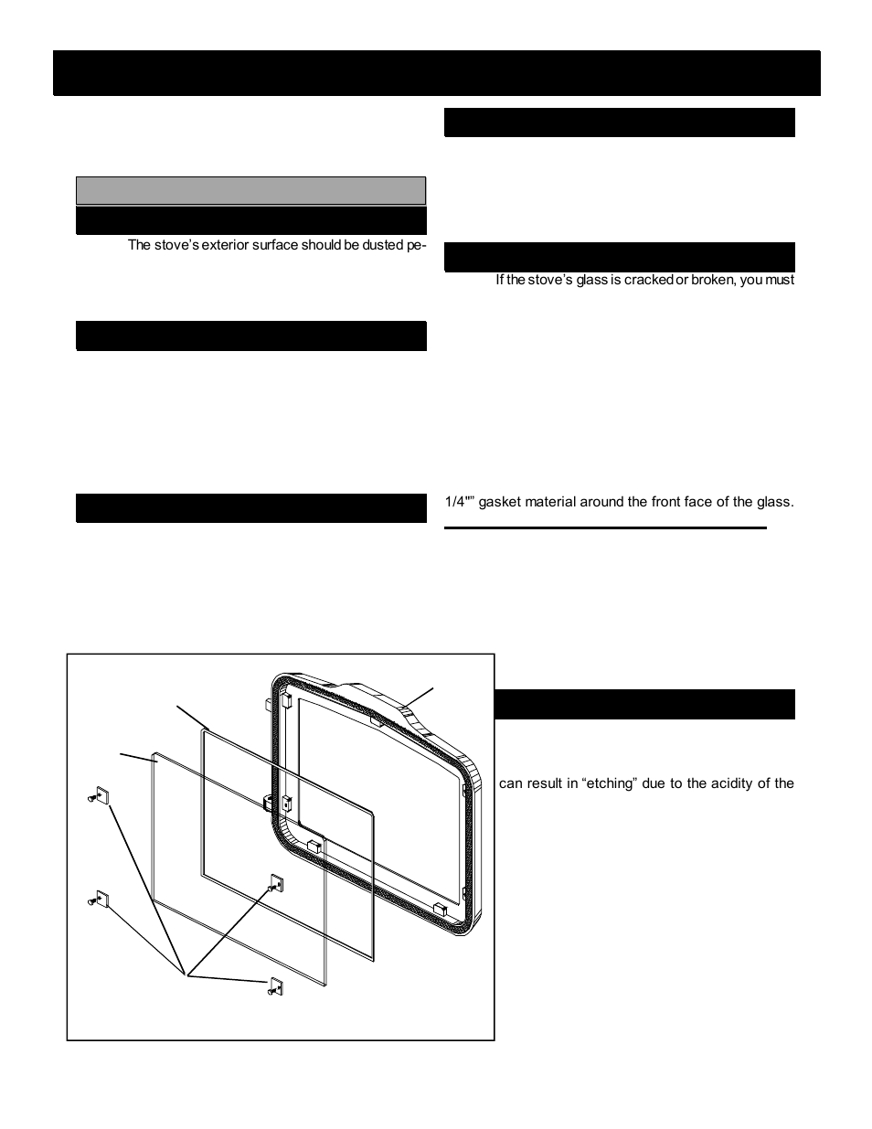 Maintenance | Harman Stove Company HARMAN TL200 User Manual | Page 9 / 23