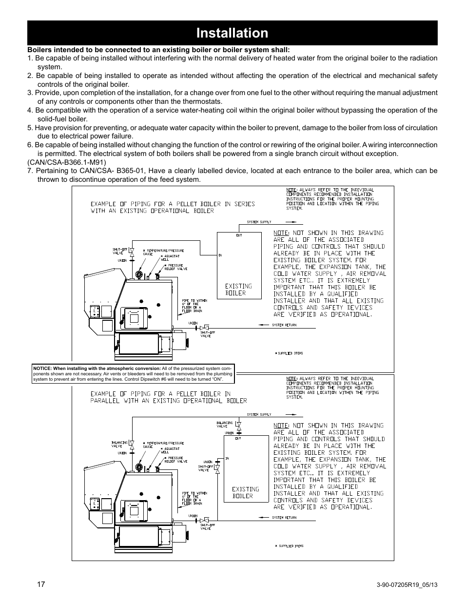 Installation | Harman Stove Company PB 105 User Manual | Page 17 / 50