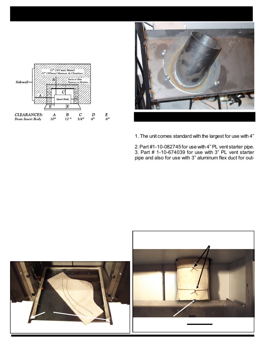 Installation | Harman Stove Company The Harman Accentra Pellet Insert User Manual | Page 13 / 37