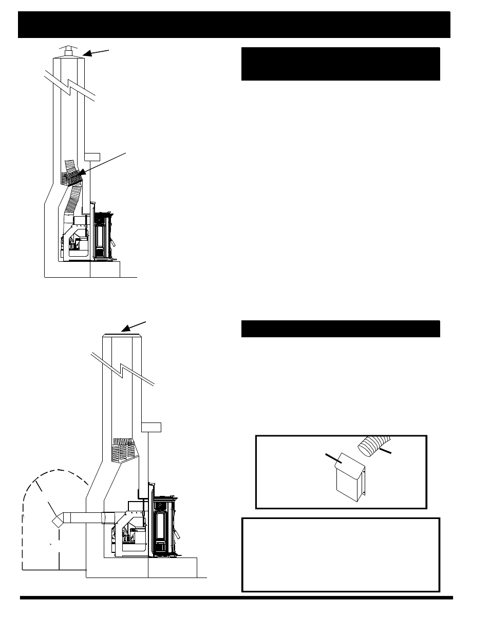 Venting, Caution | Harman Stove Company The Harman Accentra Pellet Insert User Manual | Page 23 / 37