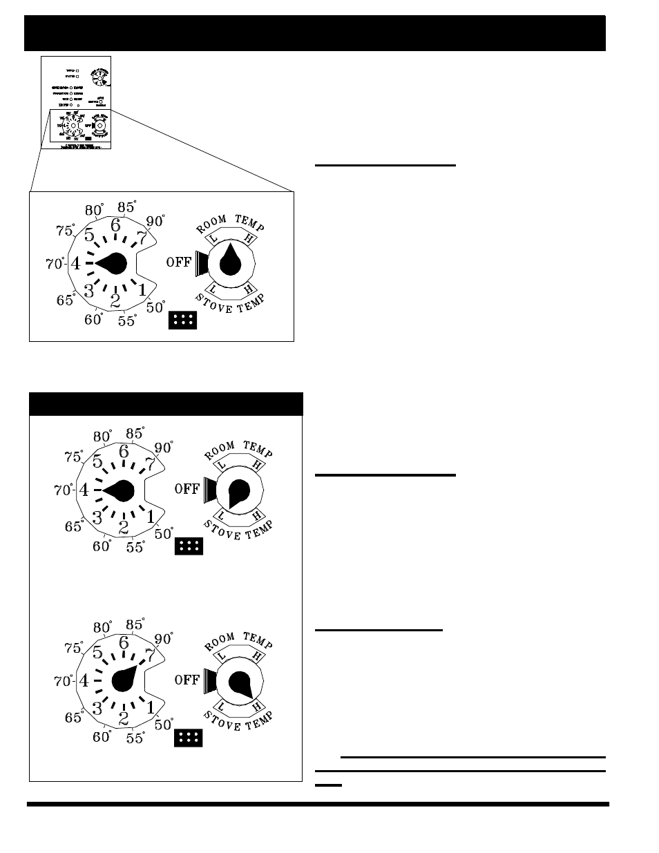 Automatic ignition/operation, Stove temperature mode | Harman Stove Company The Harman Accentra Pellet Insert User Manual | Page 4 / 37