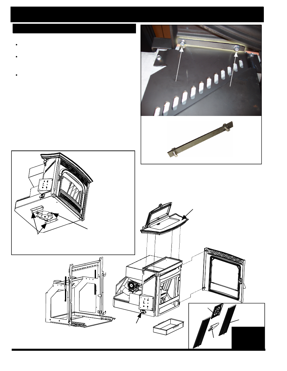 Installation: removing unit from skid | Harman Stove Company The Harman Accentra Pellet Insert User Manual | Page 8 / 37