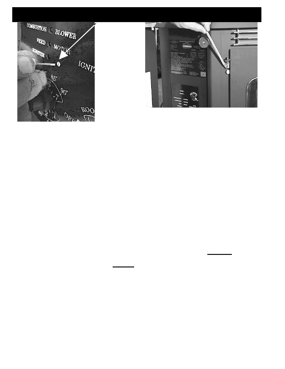 Low draft voltage adjustment, Fig.1 | Harman Stove Company Advance Pellet Stove User Manual | Page 10 / 31