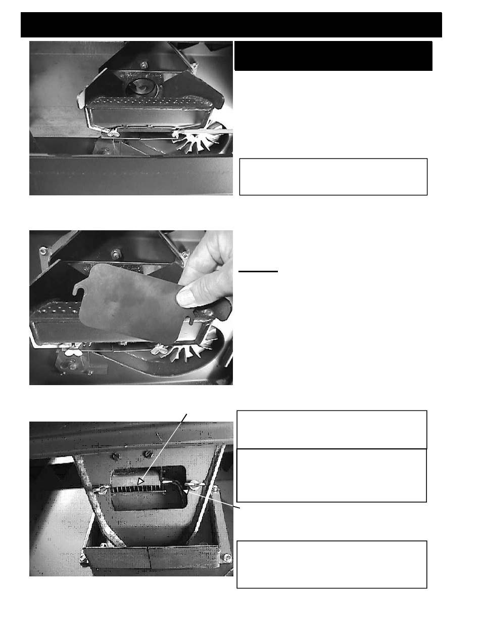 Maintenance - burn pot | Harman Stove Company Advance Pellet Stove User Manual | Page 21 / 31