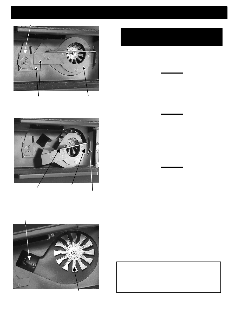Maintenance - combustion intake cover | Harman Stove Company Advance Pellet Stove User Manual | Page 23 / 31