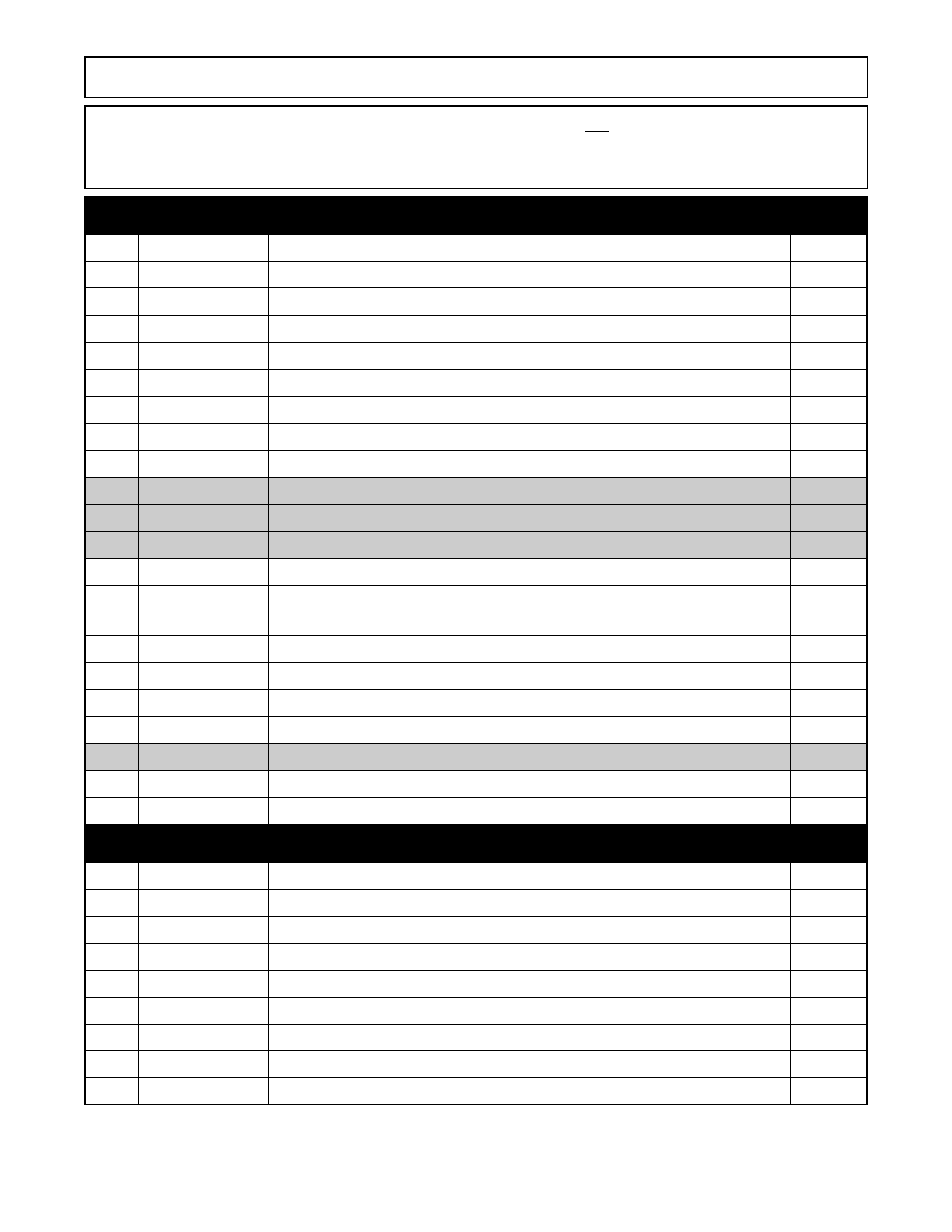 Intake parts, Outgo parts, Parts list | I.C.T.C. Holdings Corporation 3000 User Manual | Page 31 / 38