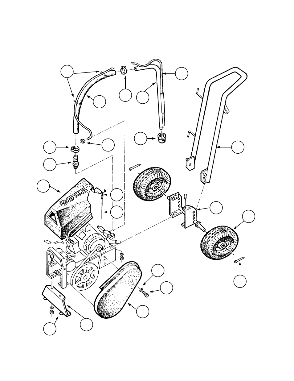 Parts schematic model 3000 | I.C.T.C. Holdings Corporation 3000 User Manual | Page 36 / 38