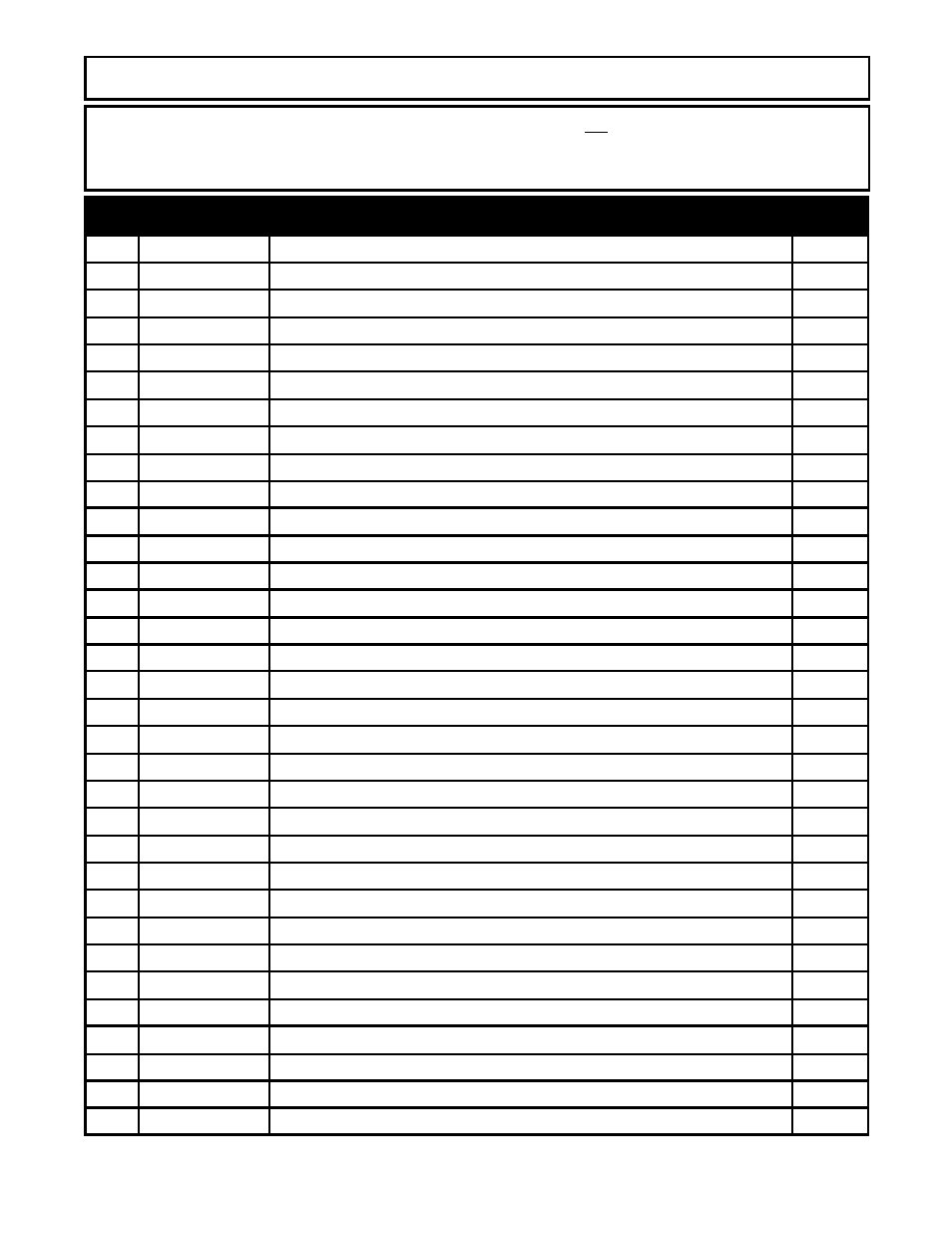 Hydraulic parts, Parts list | I.C.T.C. Holdings Corporation 300S Legend User Manual | Page 34 / 39